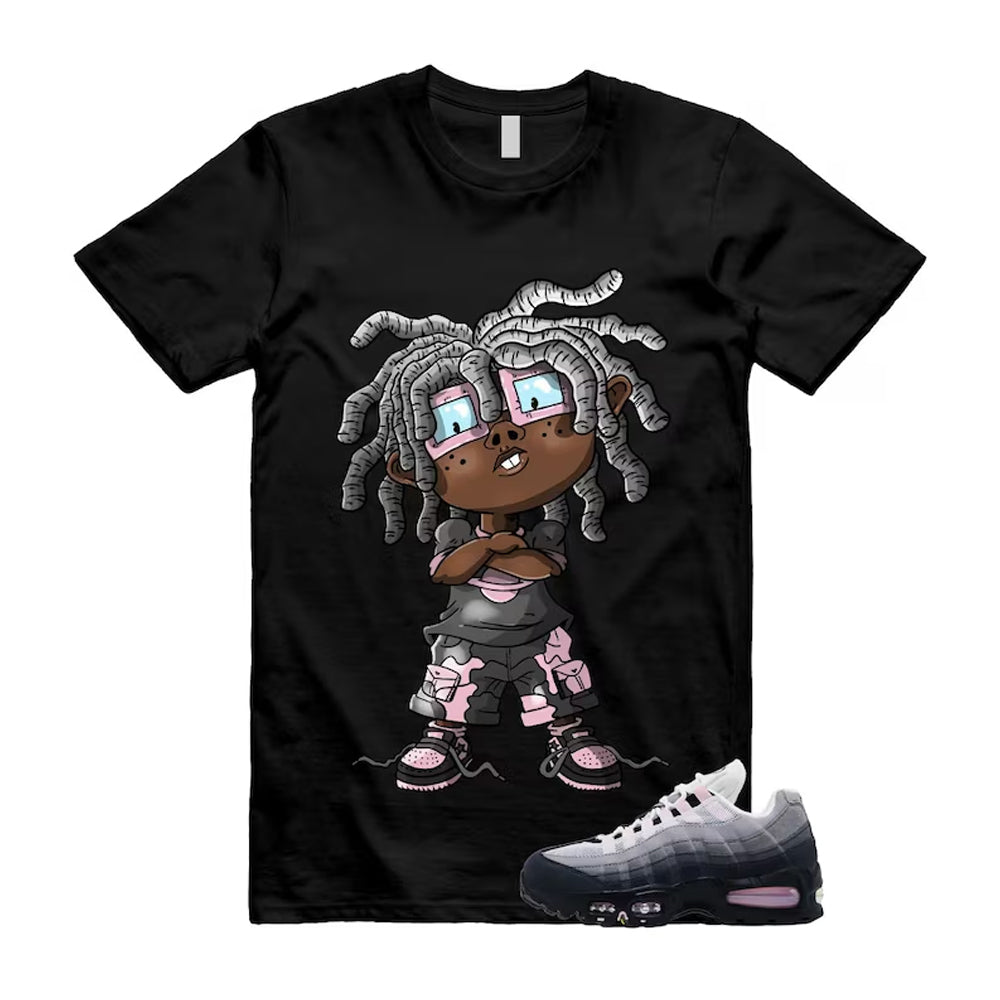 Air Max 95 Pink Foam Black White OG Big Bubble Shirt To Match Chongo T-Shirt 2026