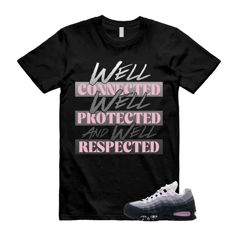 Air Max 95 Pink Foam Black White OG Big Bubble Shirt To Match Well T-Shirt 2026