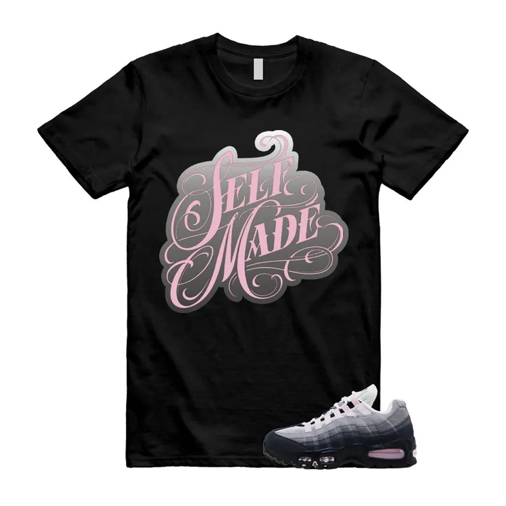 Air Max 95 Pink Foam Black White OG Big Bubble Shirt To Match Self Made T-Shirt 2026