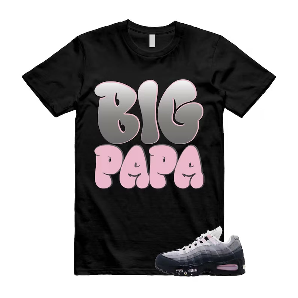 Air Max 95 Pink Foam Black White OG Big Bubble Shirt To Match Big Papa T-Shirt 2026