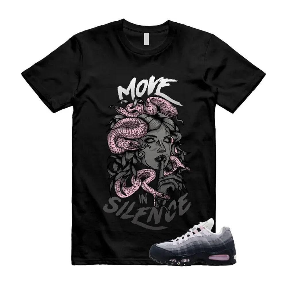 Air Max 95 Pink Foam Black White OG Big Bubble Shirt To Match Move In Silence T-Shirt 2026