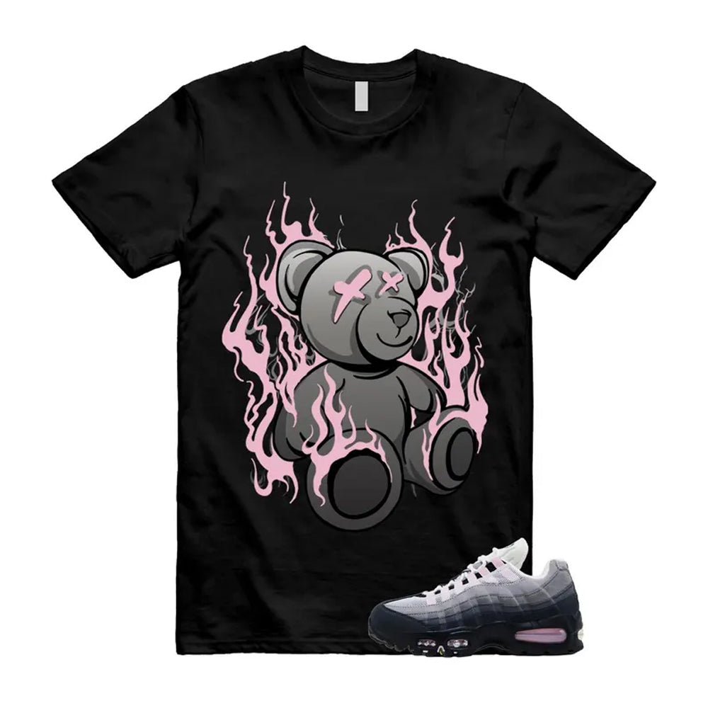 Air Max 95 Pink Foam Black White OG Big Bubble Shirt To Match Lit T-Shirt 2026