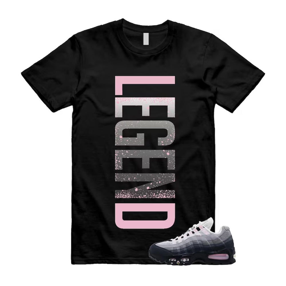 Air Max 95 Pink Foam Black White OG Big Bubble Shirt To Match Legend T-Shirt 2026
