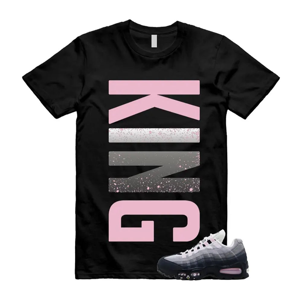 Air Max 95 Pink Foam Black White OG Big Bubble Shirt To Match King T-Shirt 2026