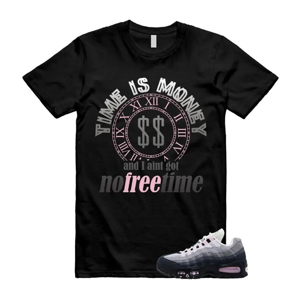 Air Max 95 Pink Foam Black White OG Big Bubble Shirt To Match Free Time T-Shirt 2026