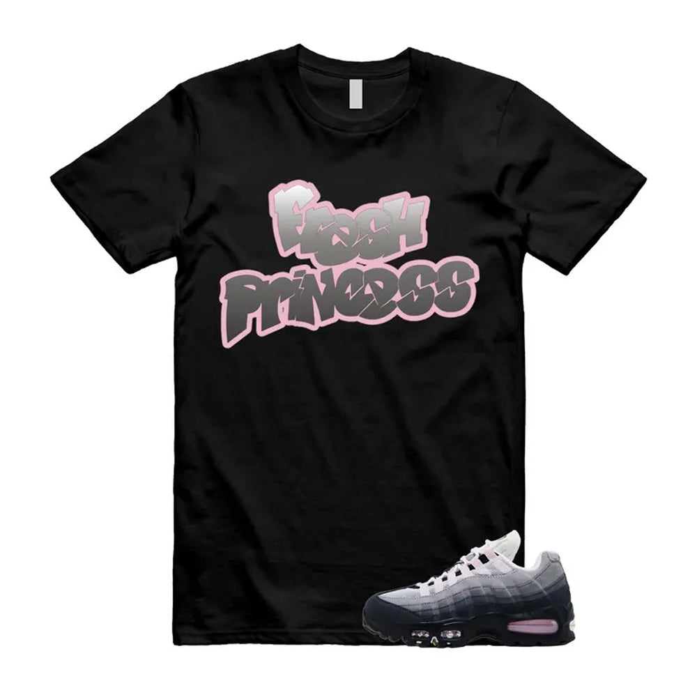 Air Max 95 Pink Foam Black White OG Big Bubble Shirt To Match Fresh Princess T-Shirt 2026