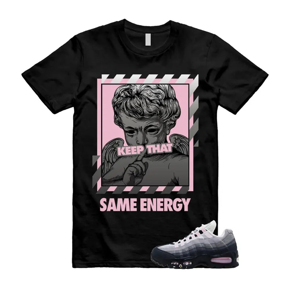 Air Max 95 Pink Foam Black White OG Big Bubble Shirt To Match Energy T-Shirt 2026