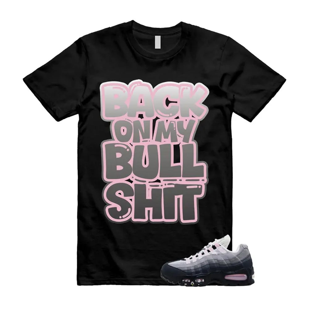 Air Max 95 Pink Foam Black White OG Big Bubble Shirt To Match Bull T-Shirt 2026