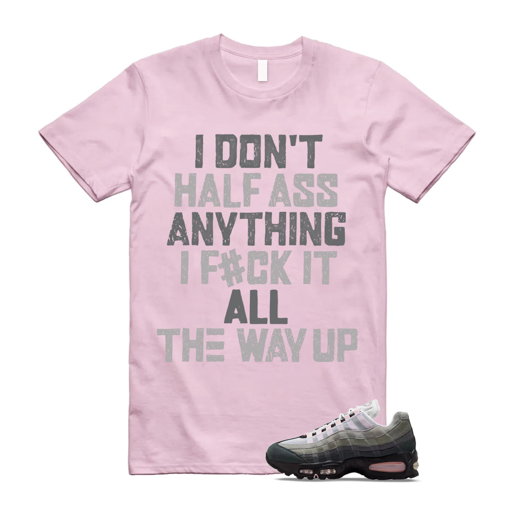 Air Max 95 Pink Foam Black White OG Big Bubble Shirt To Match Half T-Shirt 2026