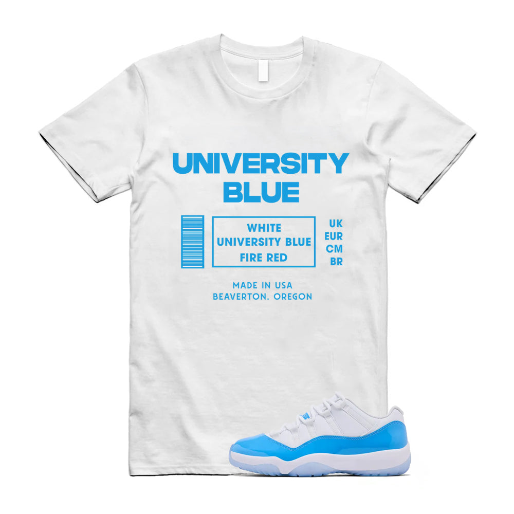 Air Jordan 11 University Blue 2026 Shirt To Match University Blue T-Shirt