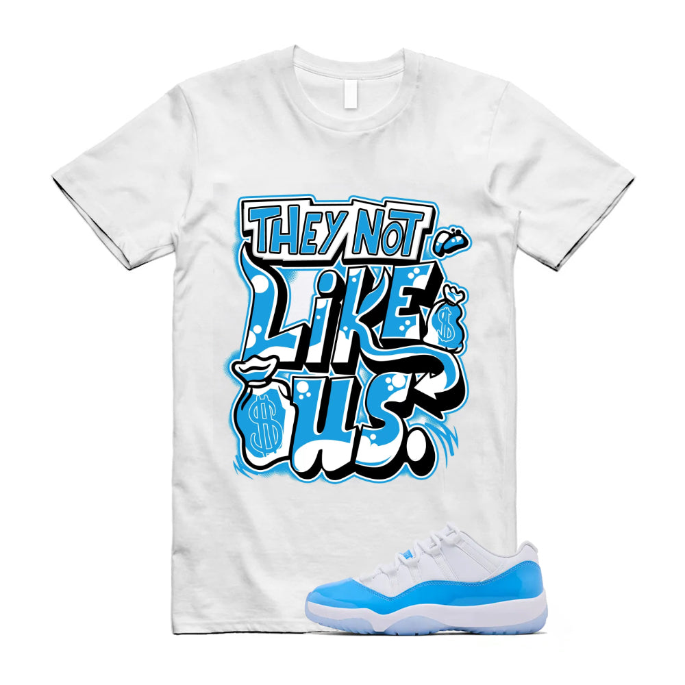 Air Jordan 11 University Blue 2026 Shirt To Match They Not Like Us T-Shirt