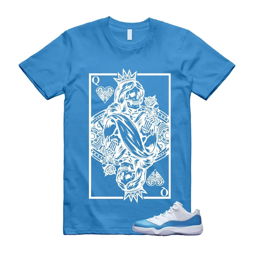 Air Jordan 11 University Blue 2026 Shirt To Match Queen Card T-Shirt