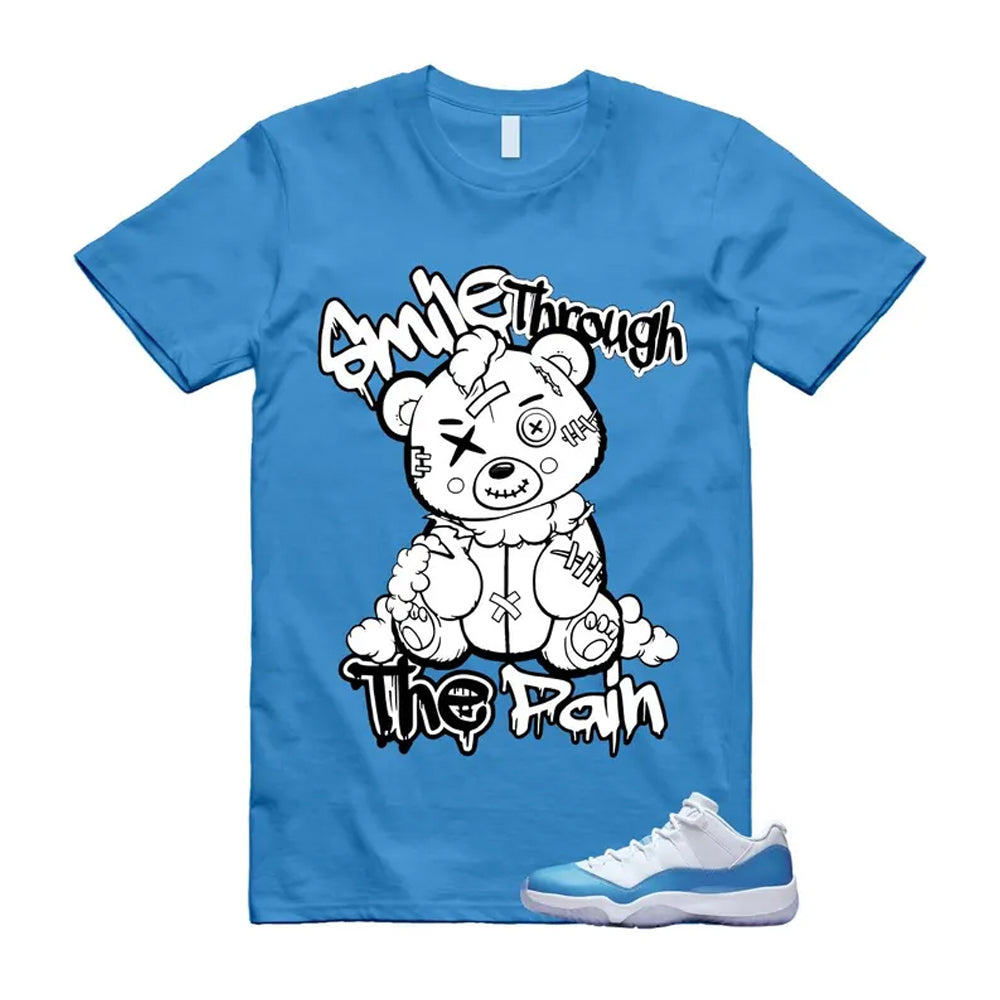 Air Jordan 11 University Blue 2026 Shirt To Match Smile Through The Pain T-Shirt