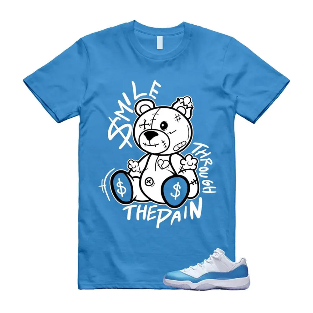 Air Jordan 11 University Blue 2026 Shirt To Match Smile Through The Pain T-Shirt