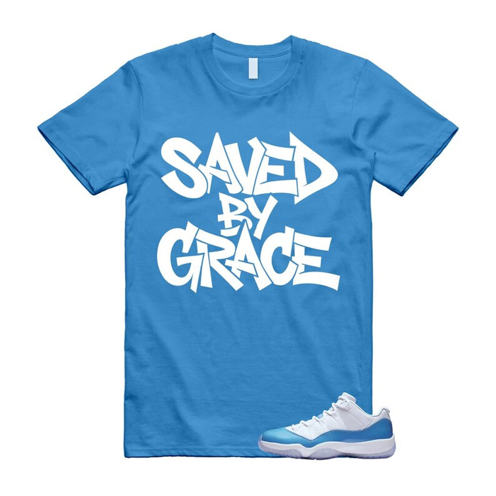 Air Jordan 11 University Blue 2026 Shirt To Match Saved By Grace T-Shirt