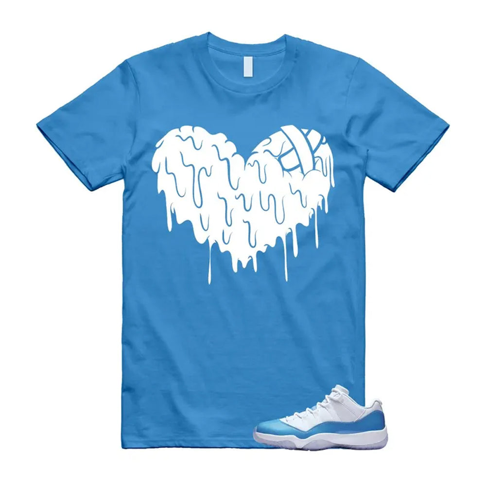 Air Jordan 11 University Blue 2026 Shirt To Match Heart T-Shirt