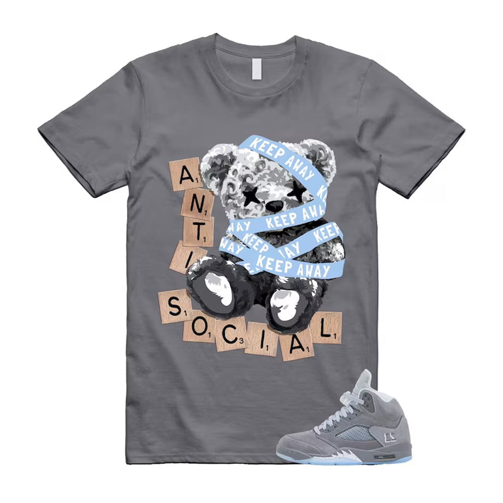 Air Jordan 5 Wolf Grey Shirt To Match Anti T-Shirt 2026