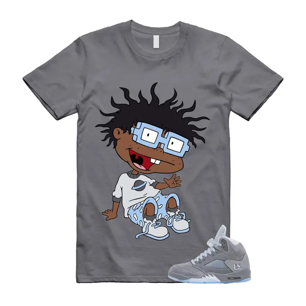 Air Jordan 5 Wolf Grey Shirt To Match Finster T-Shirt 2026
