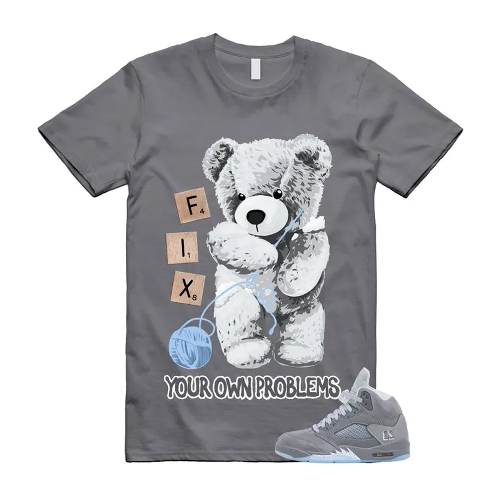 Air Jordan 5 Wolf Grey Shirt To Match Fix T-Shirt 2026