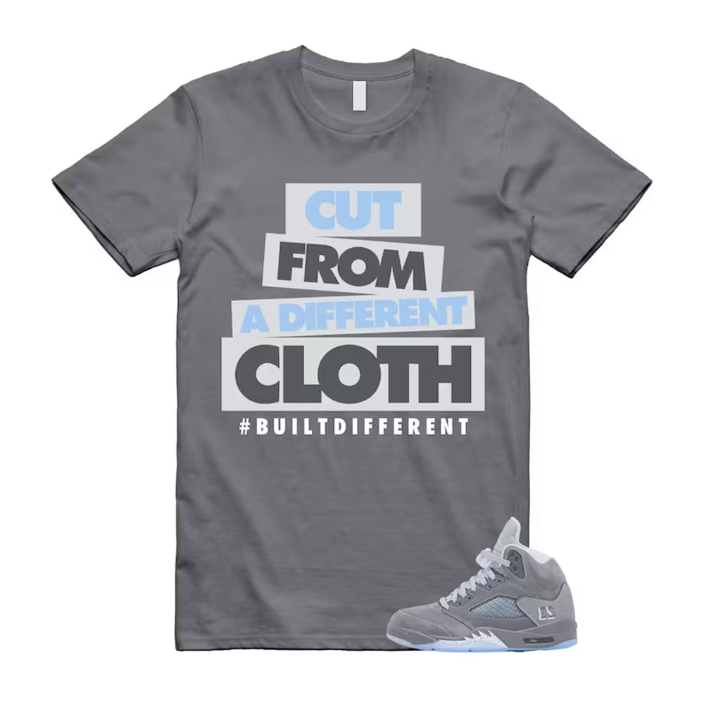 Air Jordan 5 Wolf Grey Shirt To Match Cloth T-Shirt 2026