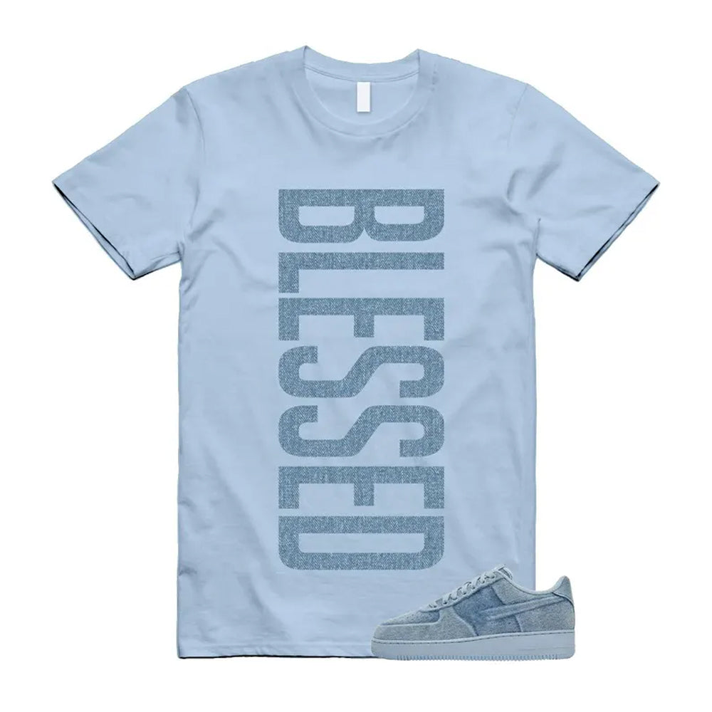 Air Force 1 Denim Light Armory Blue Shirt To Match Vertbls T-Shirt 2026