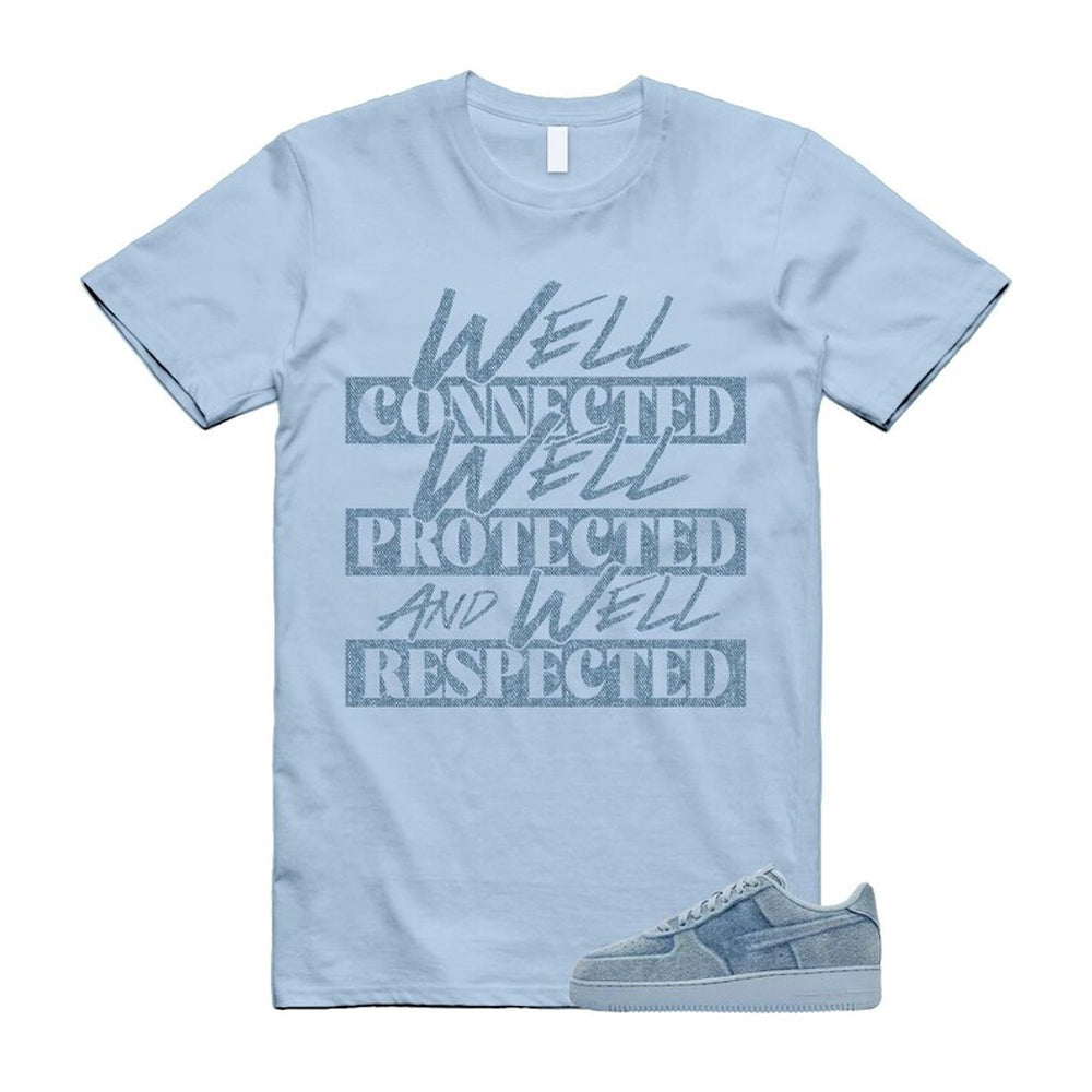 Air Force 1 Denim Light Armory Blue Shirt To Match Well T-Shirt 2026