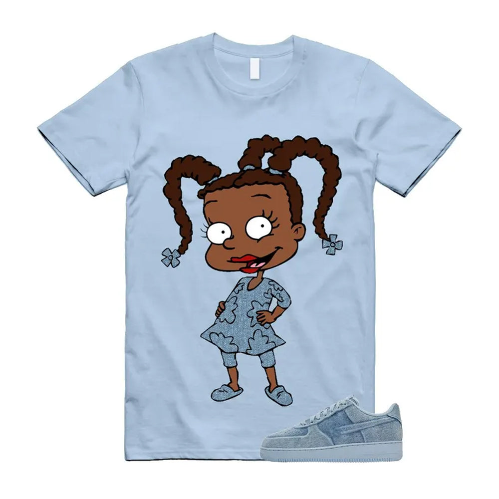 Air Force 1 Denim Light Armory Blue Shirt To Match Susie T-Shirt 2026