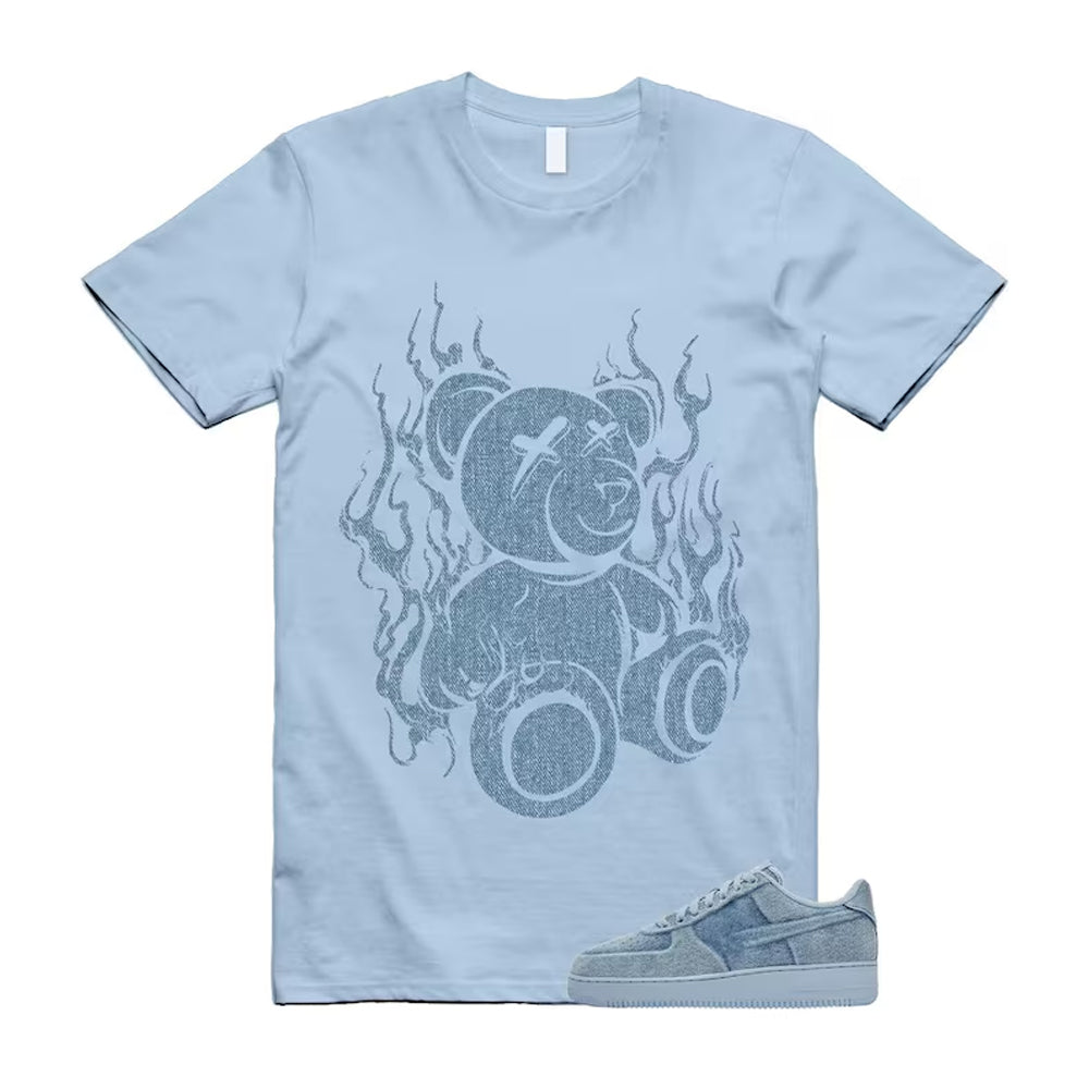 Air Force 1 Denim Light Armory Blue Shirt To Match Lit T-Shirt 2026