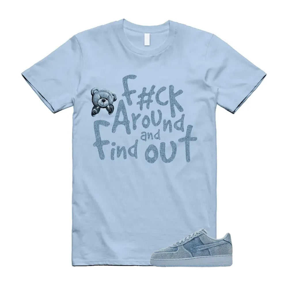 Air Force 1 Denim Light Armory Blue Shirt To Match Fck T-Shirt 2026