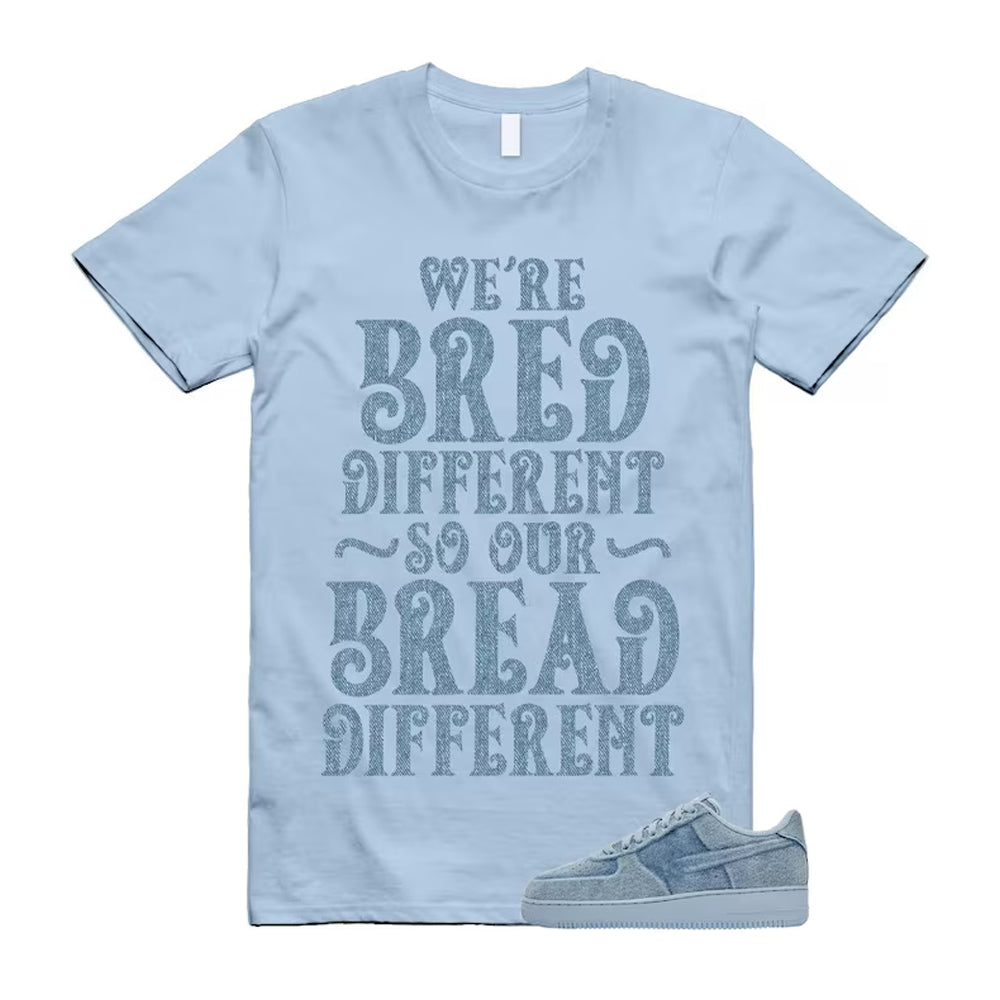Air Force 1 Denim Light Armory Blue Shirt To Match Bread T-Shirt 2026