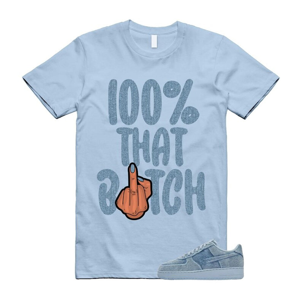 Air Force 1 Denim Light Armory Blue Shirt To Match 100 T-Shirt 2026