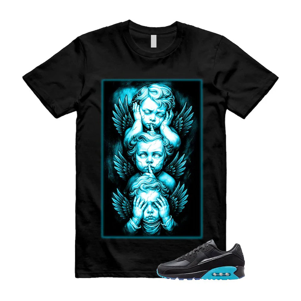 Air Max 90 Gamma Blue Black Premium Scorpion Shirt To Match No Evil T-Shirt 2026