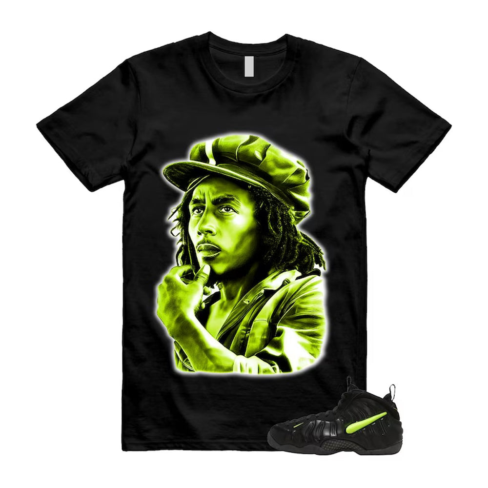 Foamposite Voltage Black Air Pro 2026 Shirt To Match Marley T-Shirt