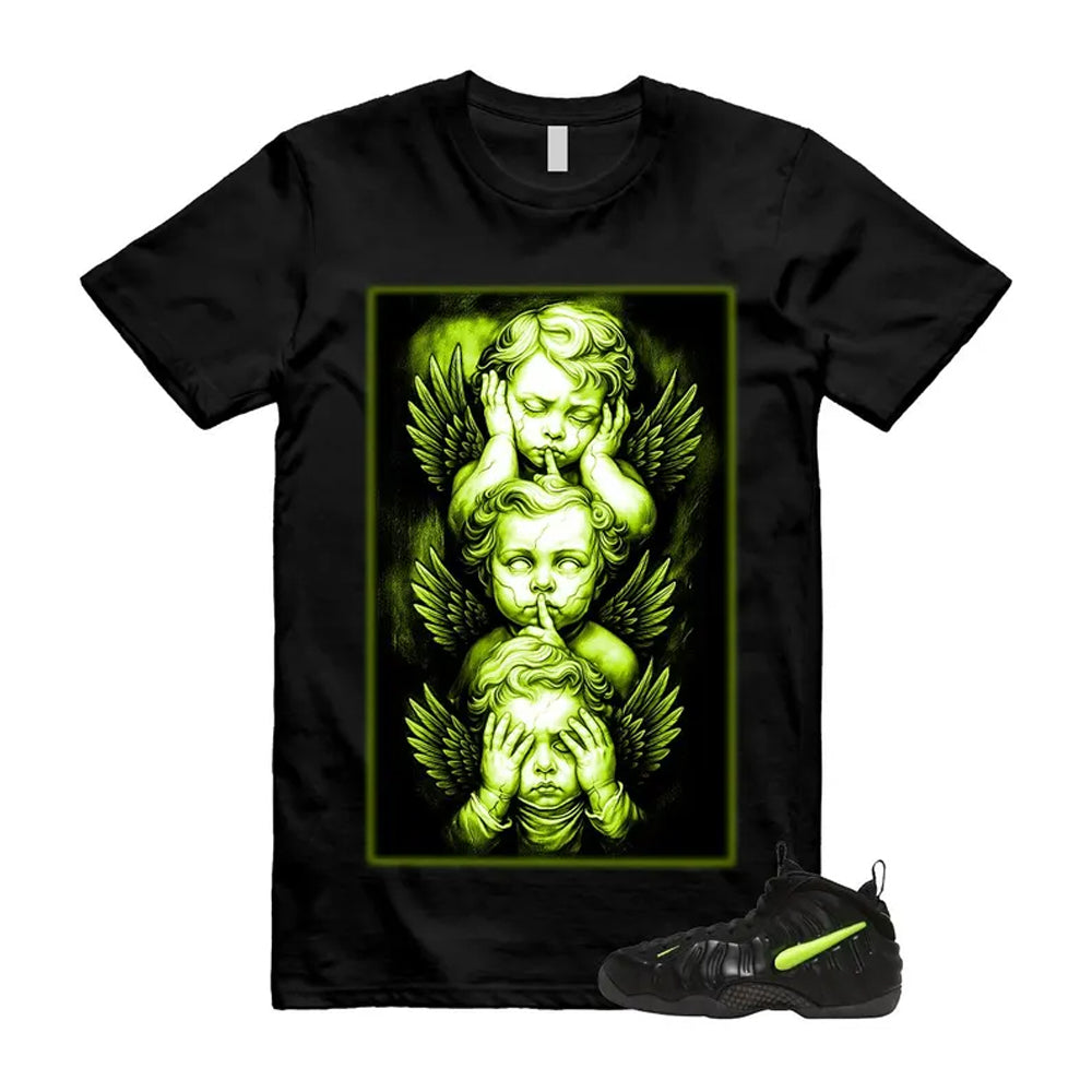 Foamposite Voltage Black Air Pro 2026 Shirt To Match No Evil T-Shirt