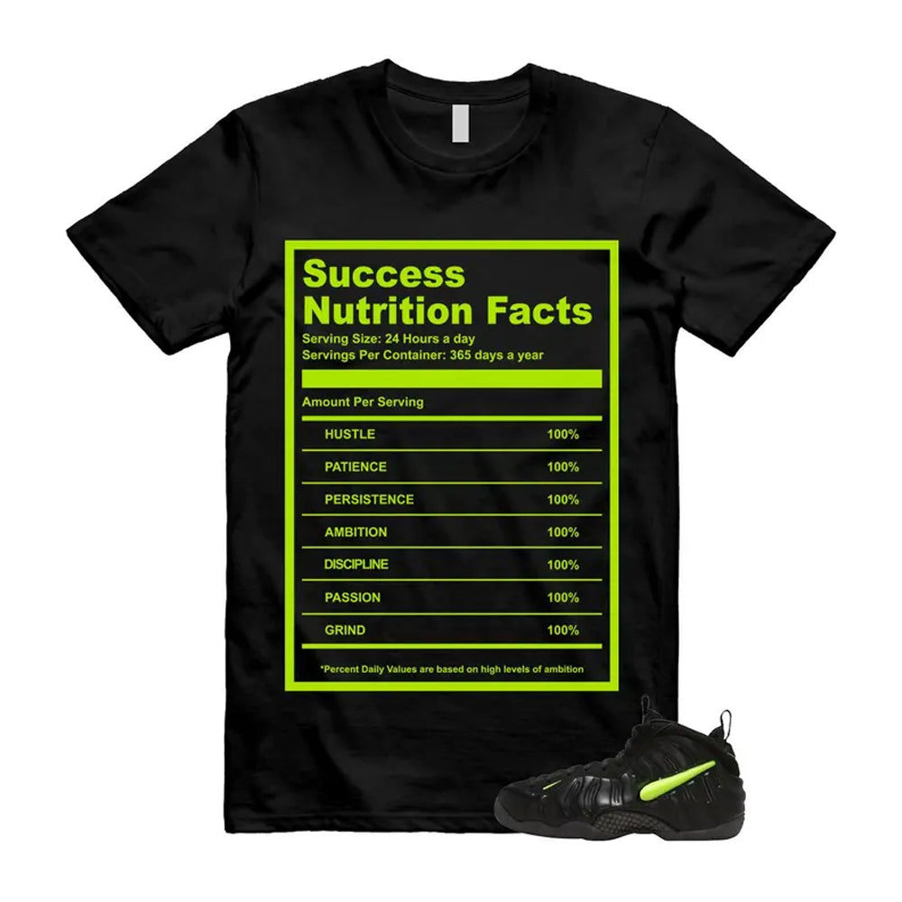 Foamposite Voltage Black Air Pro 2026 Shirt To Match Success T-Shirt