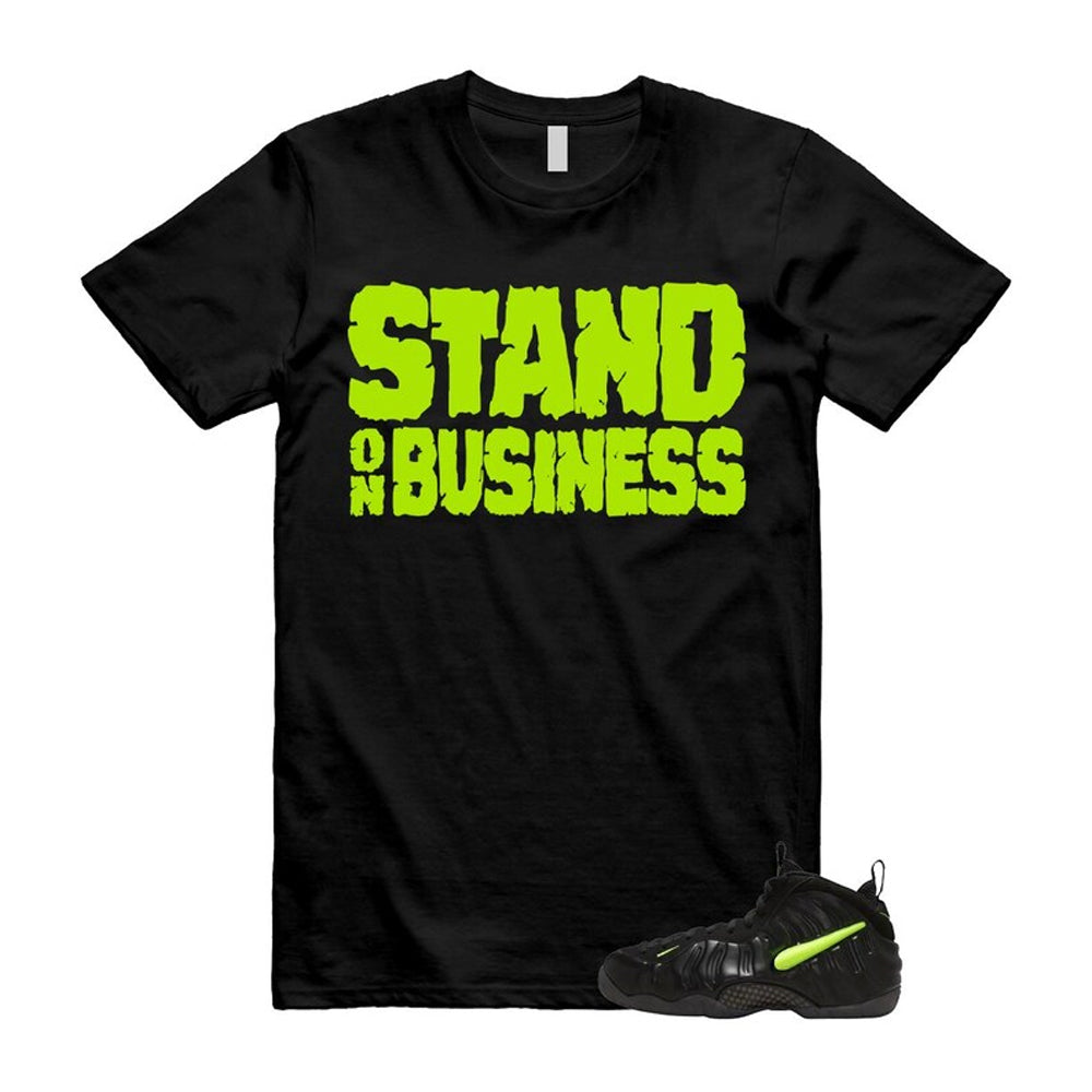 Foamposite Voltage Black Air Pro 2026 Shirt To Match Stand On Business T-Shirt