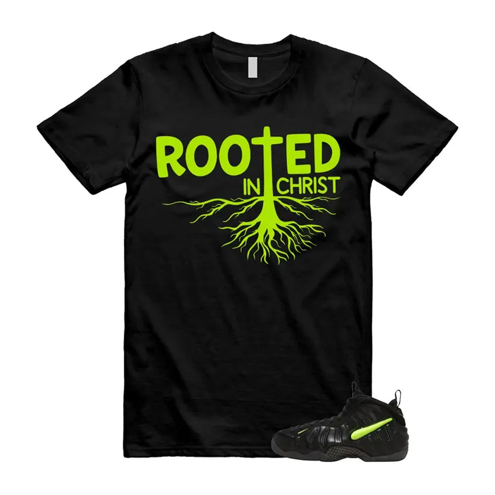 Foamposite Voltage Black Air Pro 2026 Shirt To Match Rooted T-Shirt