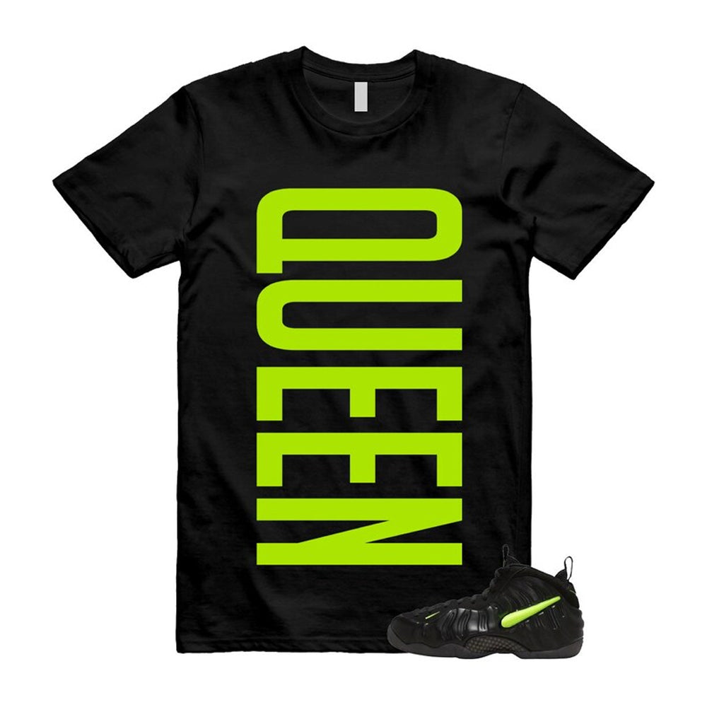 Foamposite Voltage Black Air Pro 2026 Shirt To Match Queen Vert T-Shirt