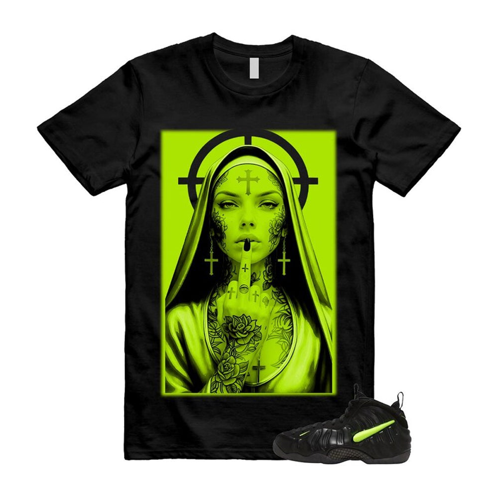 Foamposite Voltage Black Air Pro 2026 Shirt To Match Nun T-Shirt