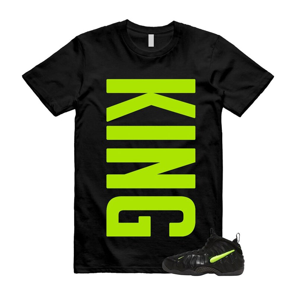 Foamposite Voltage Black Air Pro 2026 Shirt To Match King Vert T-Shirt