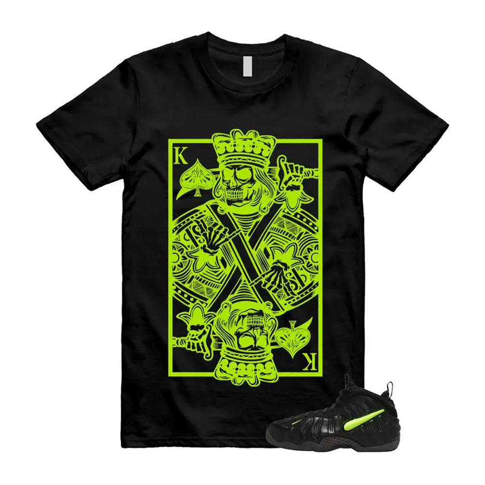 Foamposite Voltage Black Air Pro 2026 Shirt To Match King Card T-Shirt