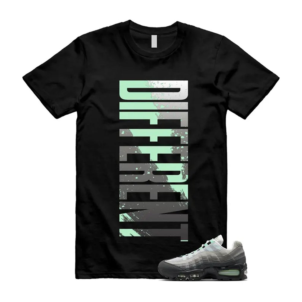 Air Max 95 Fresh Mint Big Bubble Black White Grey Shirt To Match Different T-Shirt 2026