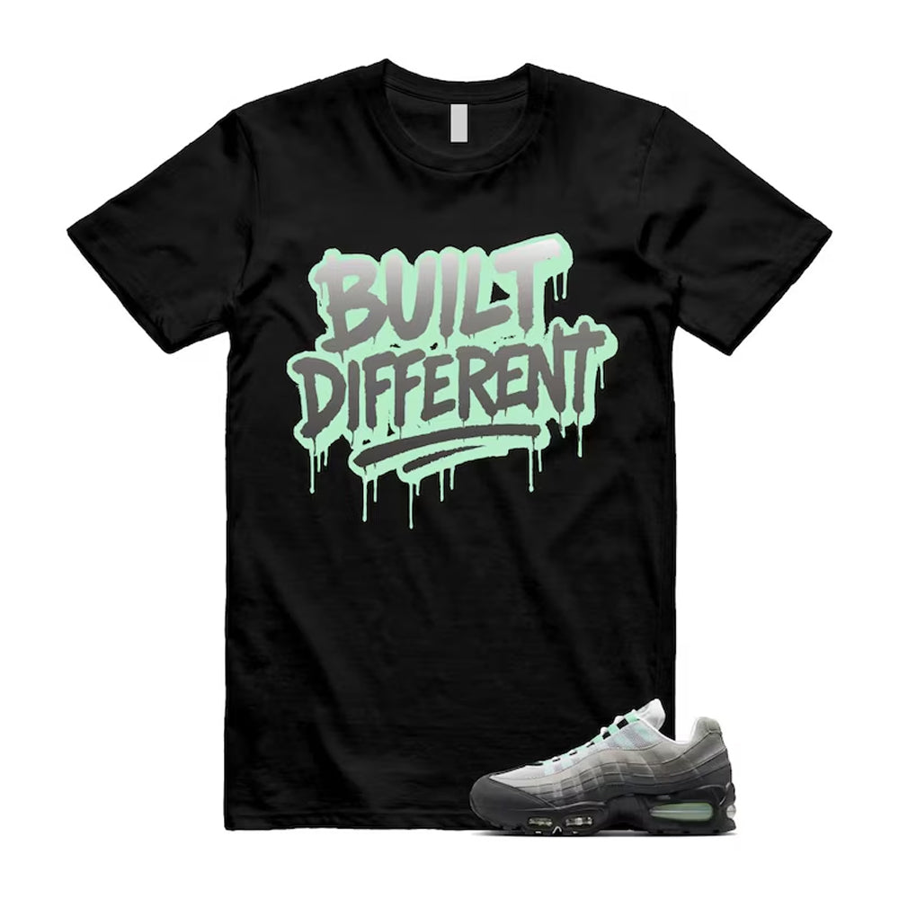 Air Max 95 Fresh Mint Big Bubble Black White Grey Shirt To Match Built T-Shirt 2026