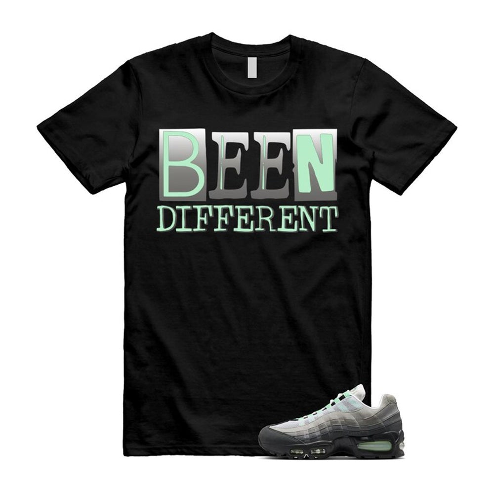 Air Max 95 Fresh Mint Big Bubble Black White Grey Shirt To Match Been T-Shirt 2026