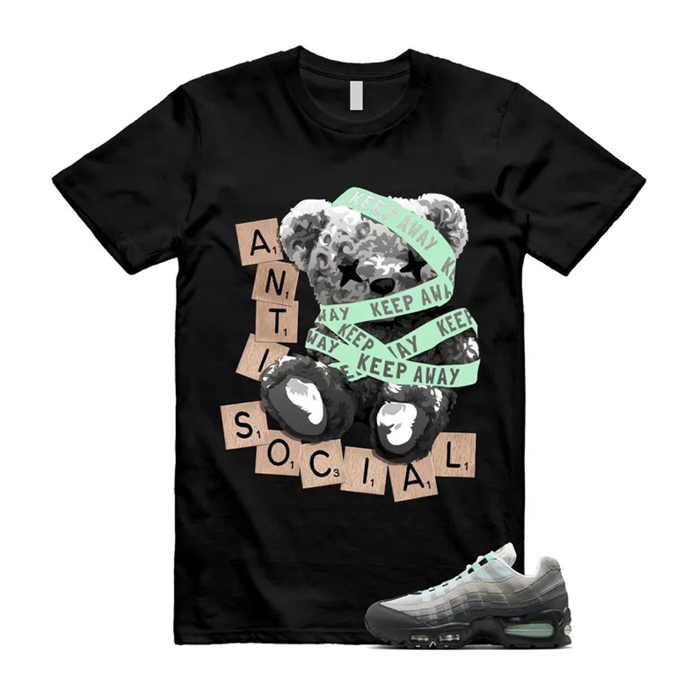 Air Max 95 Fresh Mint Big Bubble Black White Grey Shirt To Match Anti T-Shirt 2026
