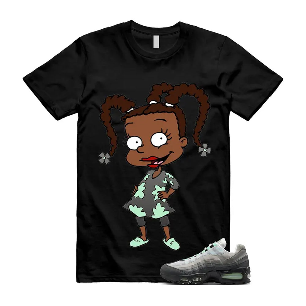 Air Max 95 Fresh Mint Big Bubble Black White Grey Shirt To Match Susie T-Shirt 2026