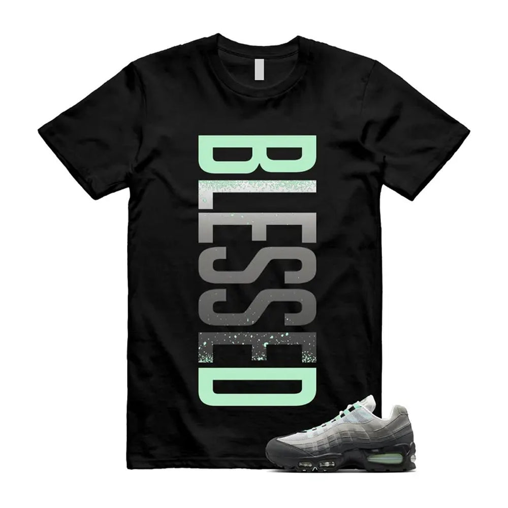 Air Max 95 Fresh Mint Big Bubble Black White Grey Shirt To Match Vertbls T-Shirt 2026