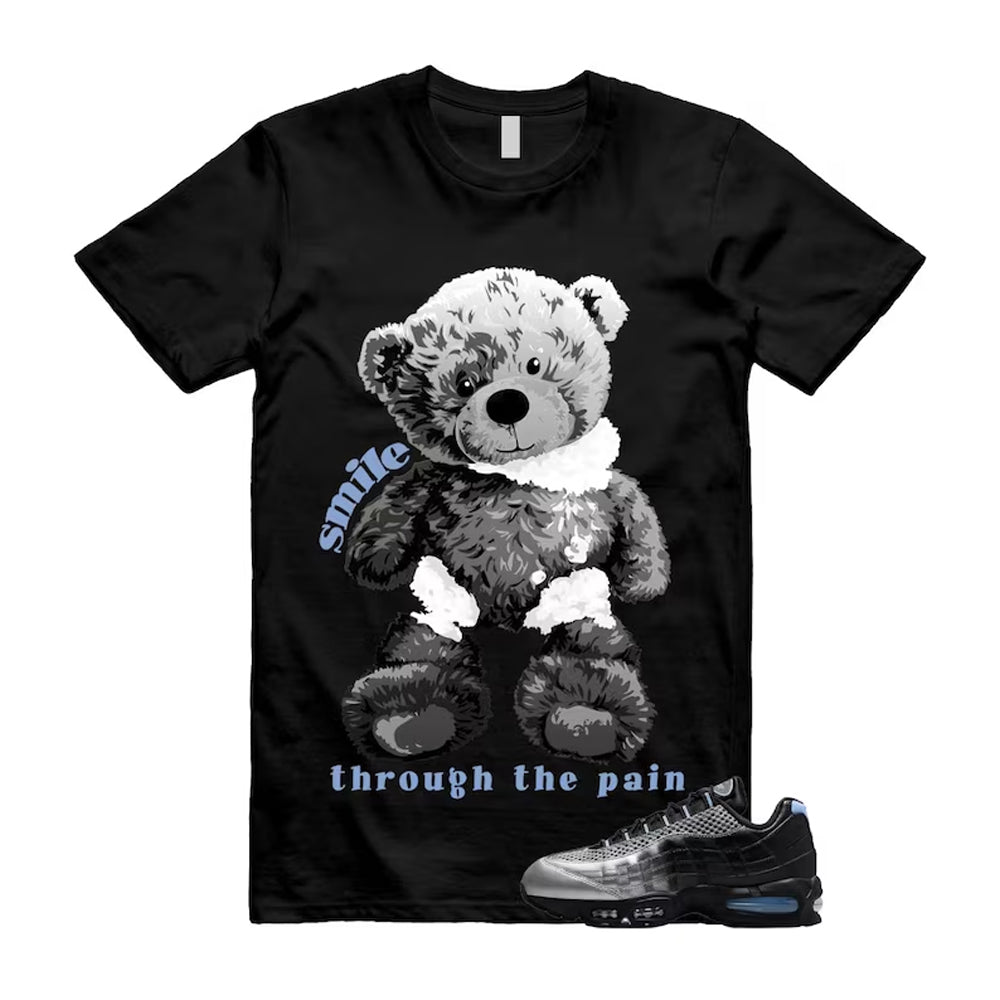 Air Max 95 Palace Black Silver Aluminum OG Big Bubble Shirt To Match Smile T-Shirt 2026