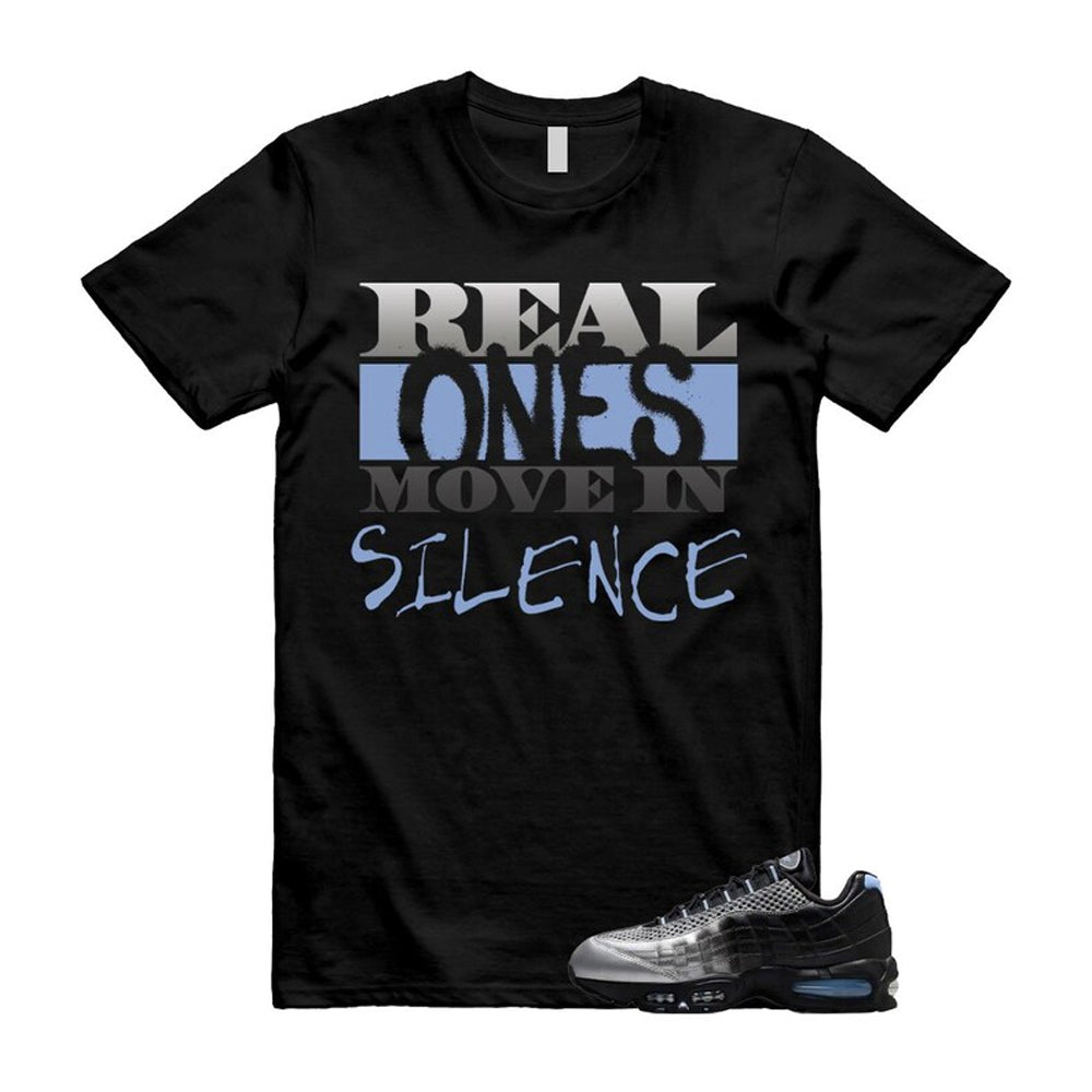 Air Max 95 Palace Black Silver Aluminum OG Big Bubble Shirt To Match Real T-Shirt 2026