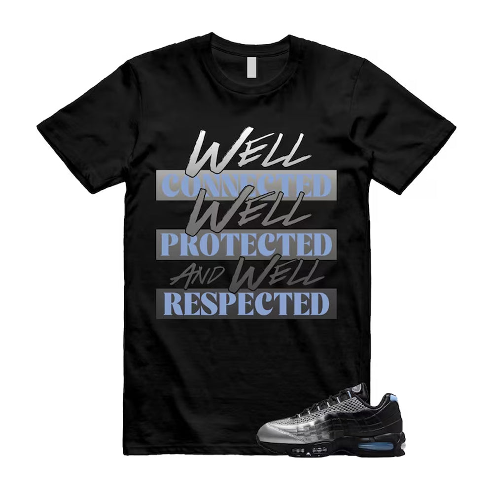 Air Max 95 Palace Black Silver Aluminum OG Big Bubble Shirt To Match Well T-Shirt 2026